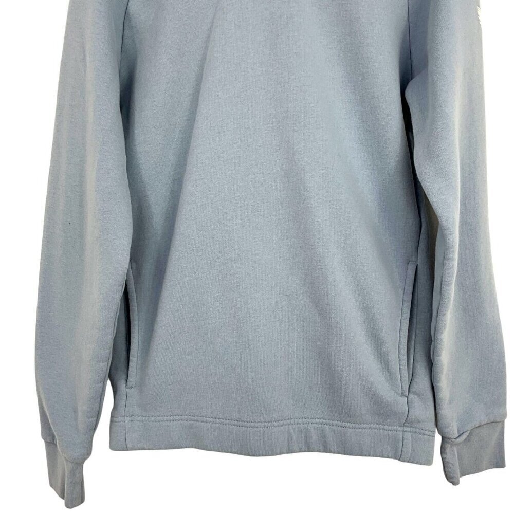 Castore Size XS Hoodie Sweatshirt Baby Blue Pullover Long Sleeve Logo - Picture 3 of 9